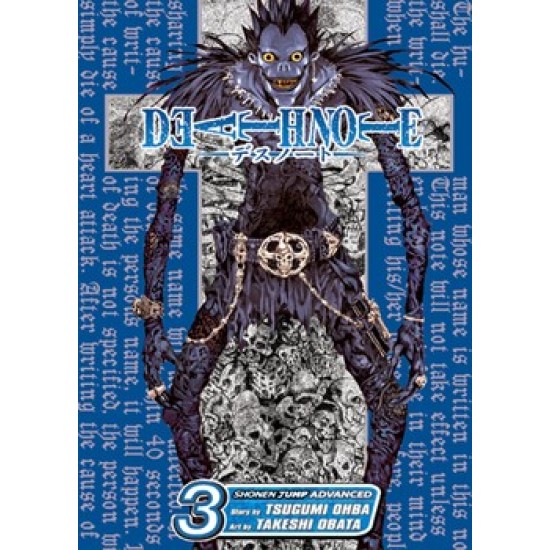 Death Note Vol.3 (EN) Paperback - Grafiskā novele (Tsugumi Ohba)