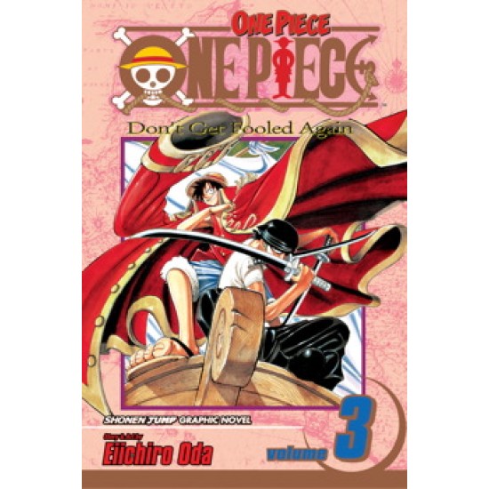 One Piece Vol.3 (EN) Paperback - Grafiskā novele (Eiichiro Oda)