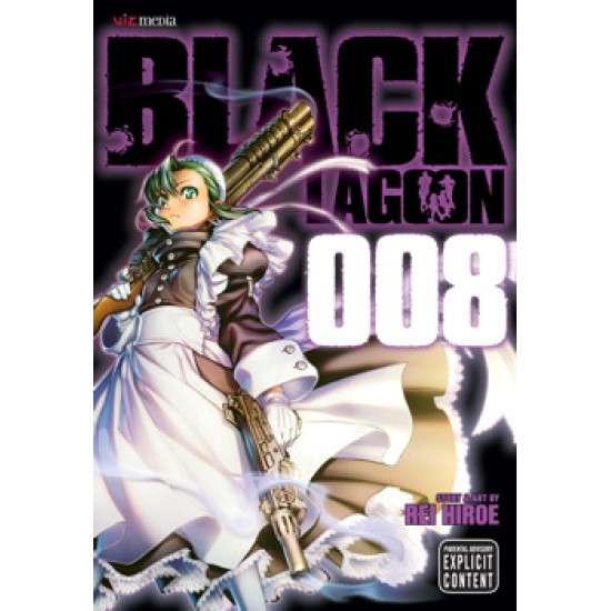 Black Lagoon Vol.8 (EN) Paperback - Grafiskā novele (Rei Hiroe)