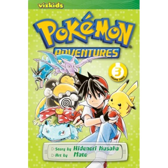 Pokémon Adventures Vol.3 (EN) Paperback - Graphic novel (Hidenori Kusaka)