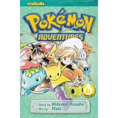 Pokémon Adventures Vol.6 (EN) Paperback - Grafiskā novele (Hidenori Kusaka)