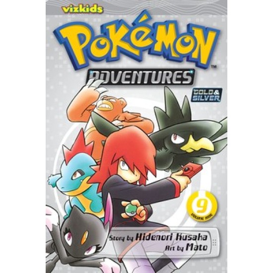 Pokémon Adventures Vol.9 (EN) Paperback - Grafiskā novele (Hidenori Kusaka)