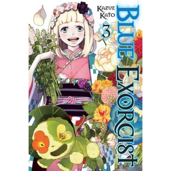 Blue Exorcist Vol.3 (EN) Paperback - Grafiskā novele (Kazue Kato)