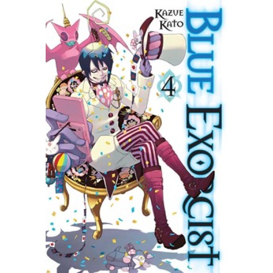 Blue Exorcist Vol.4 (EN) Paperback - Grafiskā novele (Kazue Kato)
