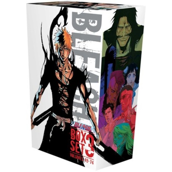 Bleach Box Set 3 (Vol.49-74) with Premium (EN) Paperback - Колекционный подарочный комплект манги (Tite Kubo)