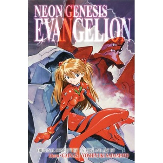 Neon Genesis Evangelion (3-in-1 Edition) Vol.3 (EN) Paperback - Graphic novel (Yoshiyuki Sadamoto)