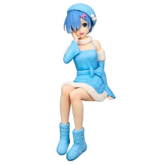 Good Smile Company Re:Zero Starting Life in Another World Figure 14cm - Rem Snow Princess - Plastmasas figūriņa