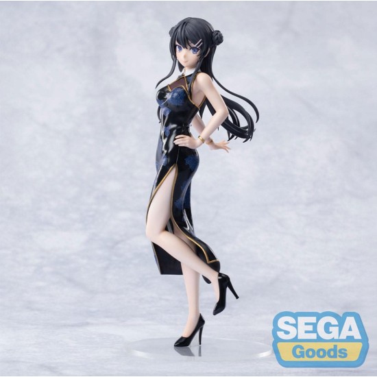Sega Rascal Does Not Dream Series XStellar Figure 22cm - Mai Sakurajima Chinese Dress - Plastic figure