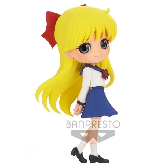 Banpresto Pretty Guardian Sailor Moon Eternal the Movie Figure 14cm - Minako Aino Q posket - Plastmasas figūriņa