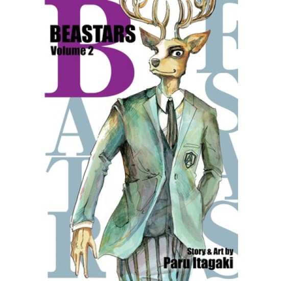 Beastars Vol.2 (EN) Paperback - Grafiskā novele (Paru Itagaki)