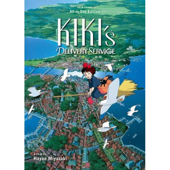 Kiki's Delivery Service Film Comic: All-in-One Edition (EN) Hardback - Grafiskā novele (Hayao Miyazaki)