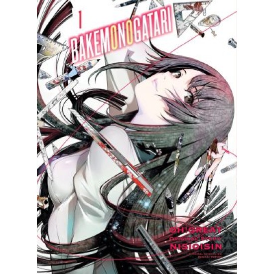Bakemonogatari Vol.1 (EN) Paperback - Grafiskā novele (NisiOisiN)