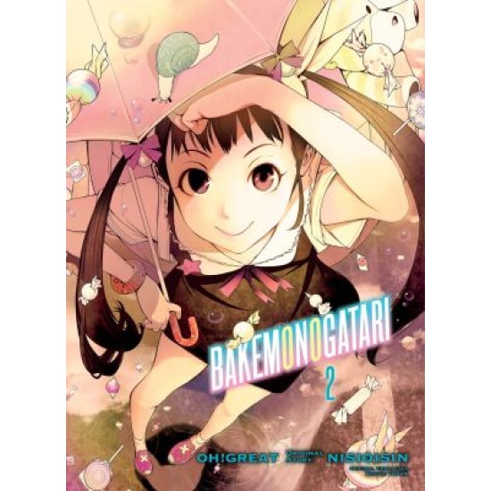 Bakemonogatari Vol.2 (EN) Paperback - Grafiskā novele (NisiOisiN)
