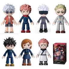 Puremind Jujutsu Kaisen Flexi Figs Total Assault Blind Box Figure - Plastmasas figūriņa