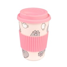 Grupo Erik Pusheen Moments Ceramic Mug with Lid 400m - Кружка с крышкой