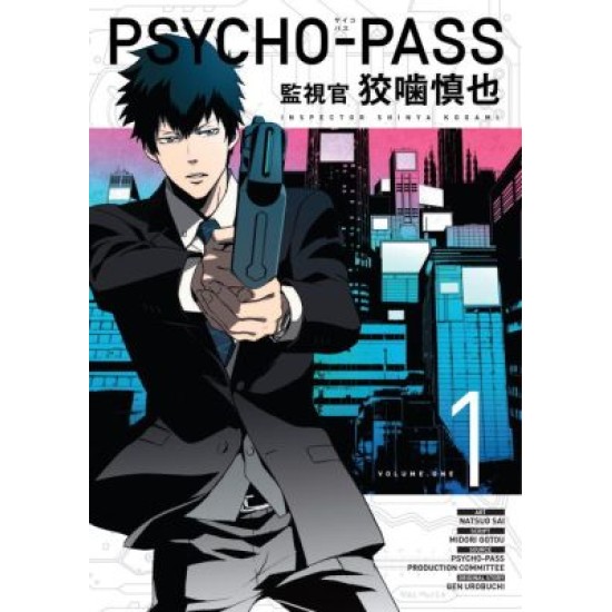 Psycho-Pass: Inspector Shinya Kogami Vol.1 (EN) Paperback - Grafiskā novele (Midori Gotu)