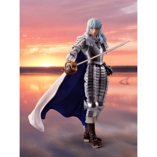 Tamashii Nations Berserk S.H. Figuarts Figure 15cm - Griffith The Band of the Hawk - Plastic figure