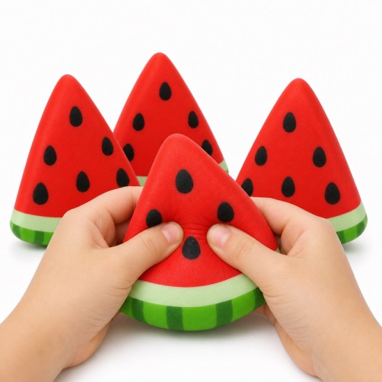 Watermelon Squishy Toy – Soft Stress Relief Sensory Toy - Игрушка-антистресс сквиши