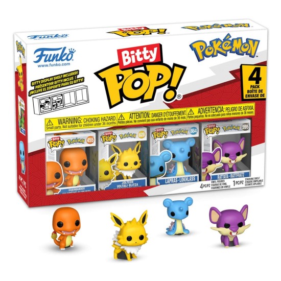 Funko POP! Pokemon Bitty Series 2 Figures 2.5 cm (4 pcs.) - Комплект виниловые фигурки