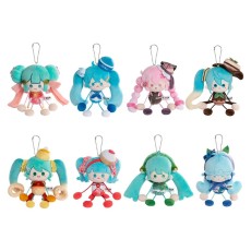 Sakami Merchandise Hatsune Miku Blind Box Plush Keychain 8cm - Плюшевый брелок