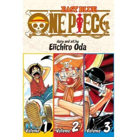 One Piece: Omnibus Edition Vol. 1 (EN) Paperback - Графическая новелла (Eiichiro Oda)