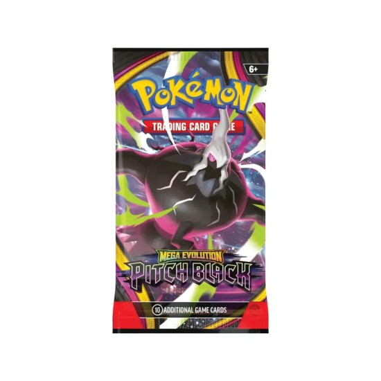 Pokemon Super Card Game TCG Trading Cards - Mega Evolution ME05 Pitch Black - Booster Pack EN - Карточная Игра