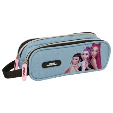 Safta Kpop Demon Hunters Double Pencil Case 21 x 6 x 8cm
