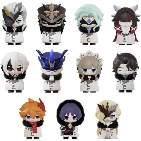 Sakami Merchandise Genshin Impact Fatui Harbingers Chibi Design Mini Figure 7cm (1.шт) - Пластиковая фигурка