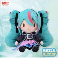 Sega Hatsune Miku Character Vocal Series 01 Fuwa Petit Plush Toy 22cm - Hatsune Miku Punk! - Plīša rotaļlieta