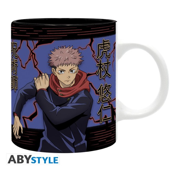 ABYstyle Jujutsu Kaisen Ceramic Mug 320ml - Itadori Black Flash - Кружка