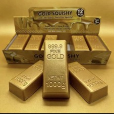Gold Bar Squishy – Slow-Rising Stress Relief Toy - Игрушка-антистресс сквиши