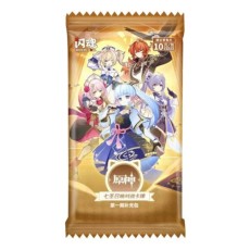 MiHoYo Genshin Impact TCG Trading Cards Game - Genius Invokation (vol.1) Booster Pack CN - Карточная Игра