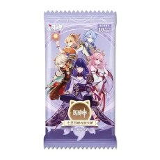 MiHoYo Genshin Impact TCG Trading Cards Game - Genius Invokation (vol.3) Booster Pack CN - Карточная Игра