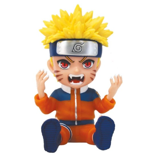 Plastoy Naruto Shippuden Money Box 15cm - Naruto Kyubi Mode - Krājkase