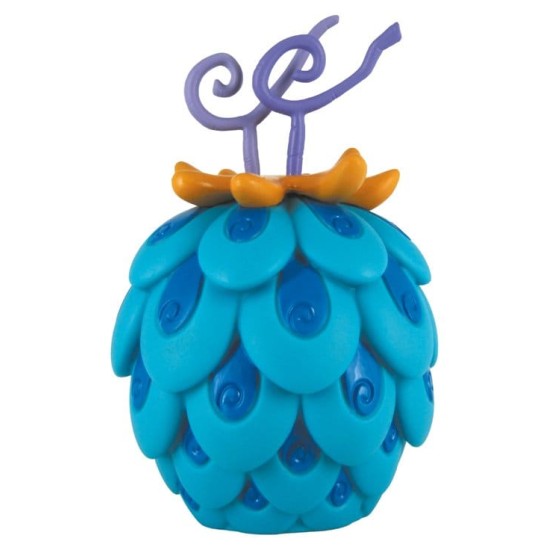 Plastoy One Piece Coin Bank Money Box 13cm - Fish-Fish Fruit - Krājkase
