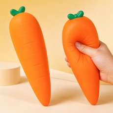 Giant Carrot Stress Relief Squishy - Antistresa rotaļlieta / mīksts skvīša
