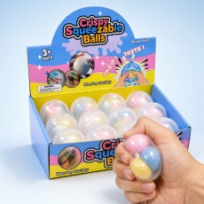 Wax-Popping Crunchy Stress Ball - Игрушка-антистресс сквиши