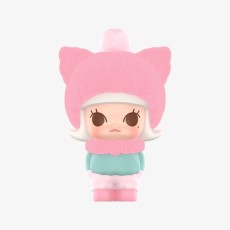 Pop Mart Pop Bean Fluffy & Cozy Series Blind Box Figure - Plastmasas figūriņa