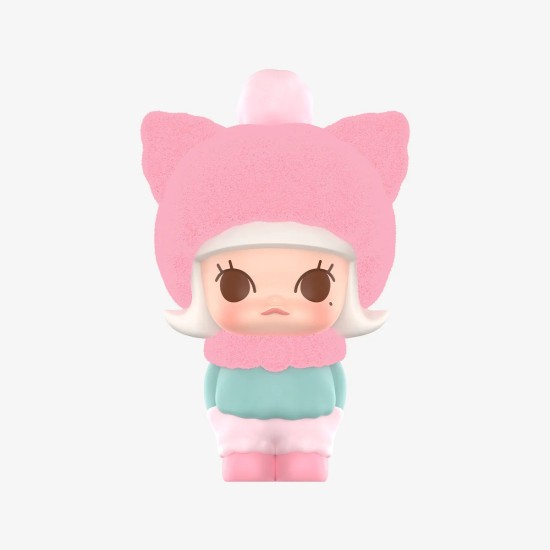 Pop Mart Pop Bean Fluffy & Cozy Series Blind Box Figure - Plastmasas figūriņa