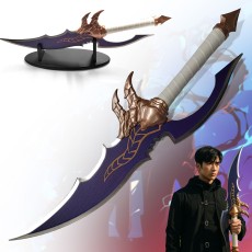 Solo Leveling Stainless Steel Kasakas Venom Fang Sword by Jinwoo 61,5cm - Tērauda Zobens (Katana)