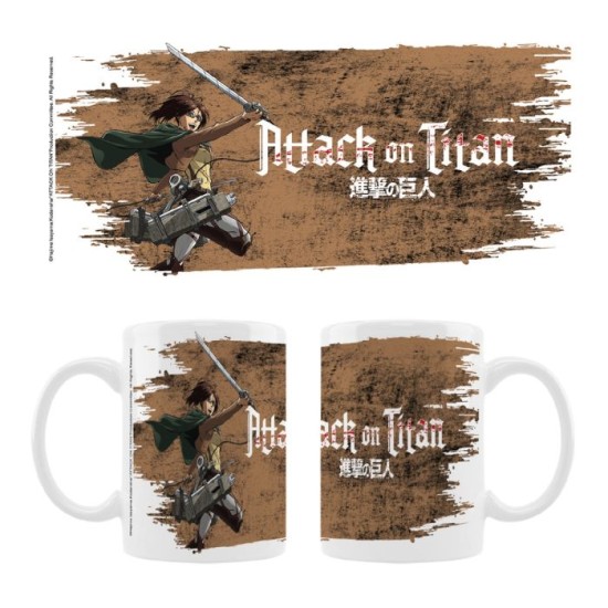 Sakami Merchendise Attack on Titan Ceramic Mug 320ml - Hange - Кружка