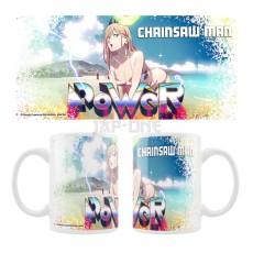 Sakami Merchendise Chainsaw Man Ceramic Mug 320ml - Power