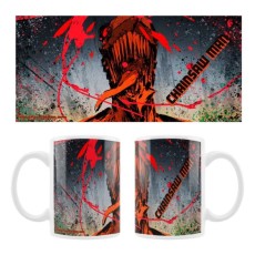 Sakami Merchendise Chainsaw Man Ceramic Mug 320ml - Chainsaw Man 