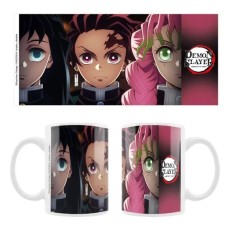 Sakami Merchendise Demon Slayer Ceramic Mug 320ml - Tanjiro, Mitsuri & Muichiro