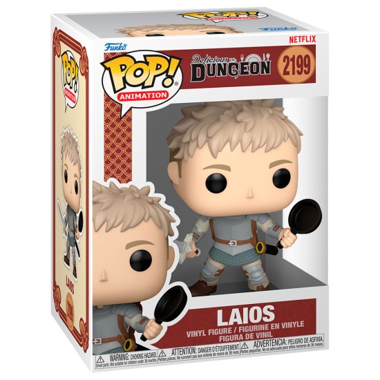 Funko POP! Delicious in Dungeon Figure 9cm - Laios (2199) - Vinila figūriņa