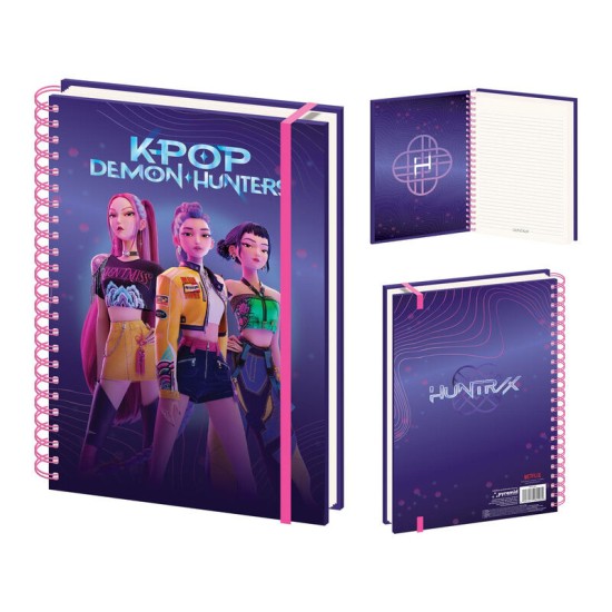 Pyramid KPop Demon Hunters A4 Notebook - Klade