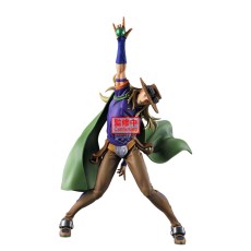 Banpresto Jojo's Bizarre Adventure Steel Ball Run Mometria Figure 26cm - Gyro Zeppeli - Plastmasas figūriņa
