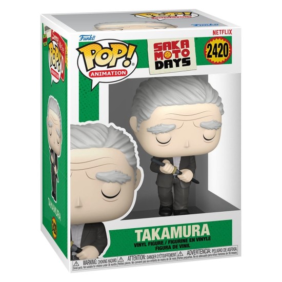 Funko POP! Sakamoto Days Figure 9cm - Takamura (2420) - Vinyl figure