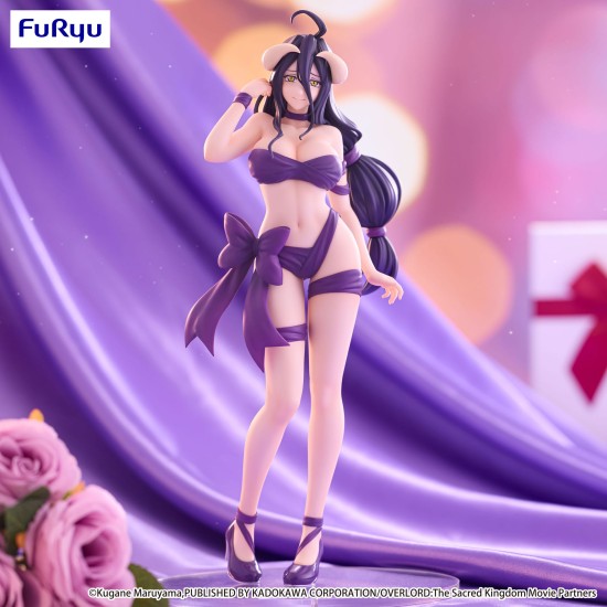Furyu Overlord BiCute Ribbons Figure 26cm - Albedo - Plastmasas figūriņa