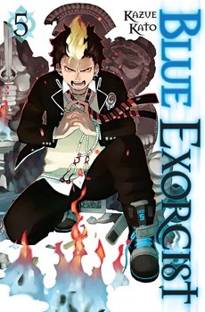Blue Exorcist Vol.5 (EN) Paperback - Grafiskā novele (Kazue Kato)